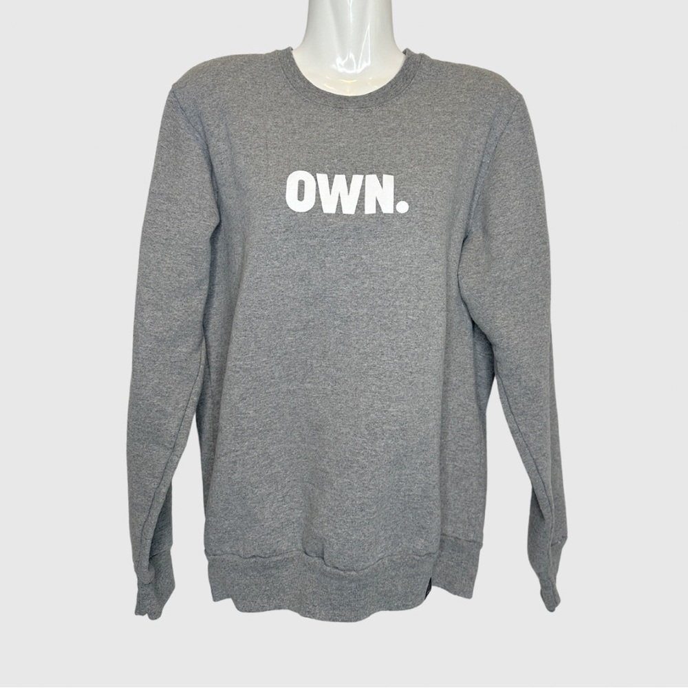 Local Laundry OWN grey crewneck sweatshirt